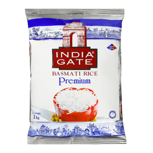 India Gate Premium Basmati Rice 1kg