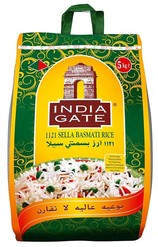 India Gate Sella Basmati Rice 5Kg - Namma Markt