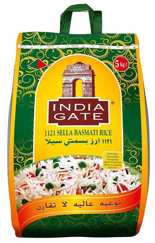 India Gate Golden Sella Basmati Rice 2Kg