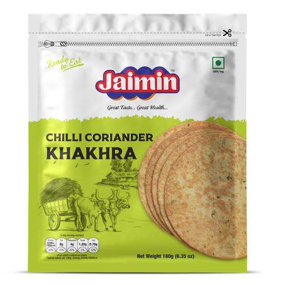 Jaimin Chilli Coriander Khakhra 180g - Namma Markt