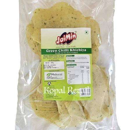 Jaimin Green Chilli Khichiya 200g Namma Markt
