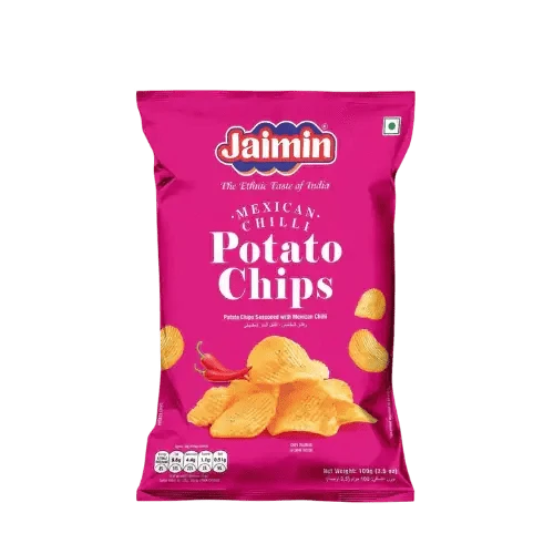 Jaimin Potato Chips Mexican Chilli 100g - Namma Markt