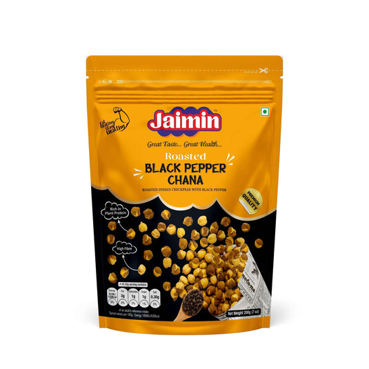 Jaimin Roasted Black Pepper Chana 200g - Namma Markt