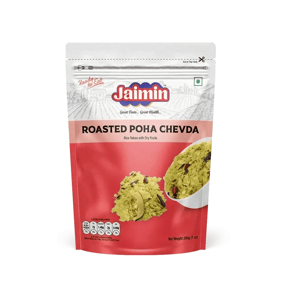 Jaimin Roasted Poha Chevda 200g - Namma Markt