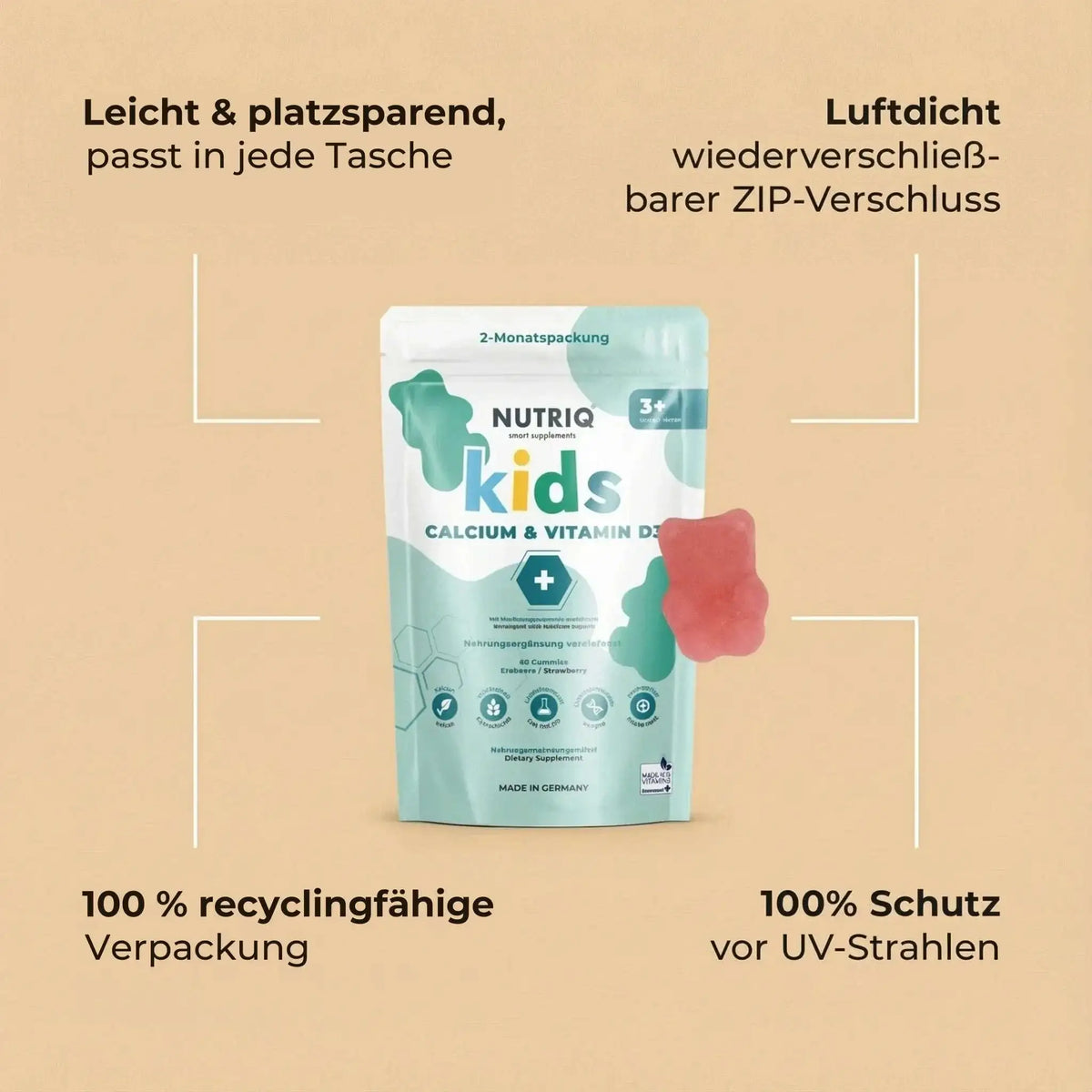 Kids Calcium & Vitamin D3 Namma Markt