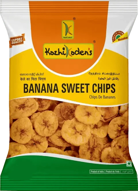 Kozhikodens Banana Sweet Ripe chips 200g - Namma Markt