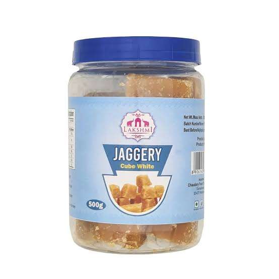 Lakshmi Jaggery Cubes Jar 1Kg Namma Markt
