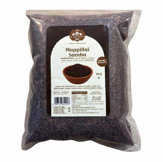 Lakshmi Mappillai Samba Rice 1kg - Namma Markt