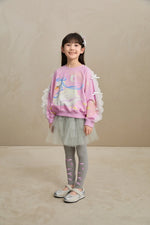 Ballet Tulle Layered Skirted Leggings