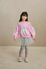 Ballet Tulle Layered Skirted Leggings