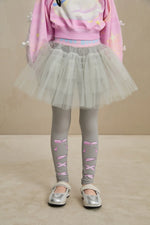 Ballet Tulle Layered Skirted Leggings