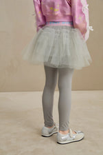 Ballet Tulle Layered Skirted Leggings