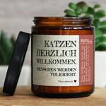 katzen herzlich willkommen, menschen…