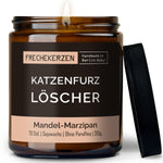 Kerze mit Spruch | katzenfurz löscher