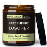 Kerze mit Spruch | katzenfurz löscher