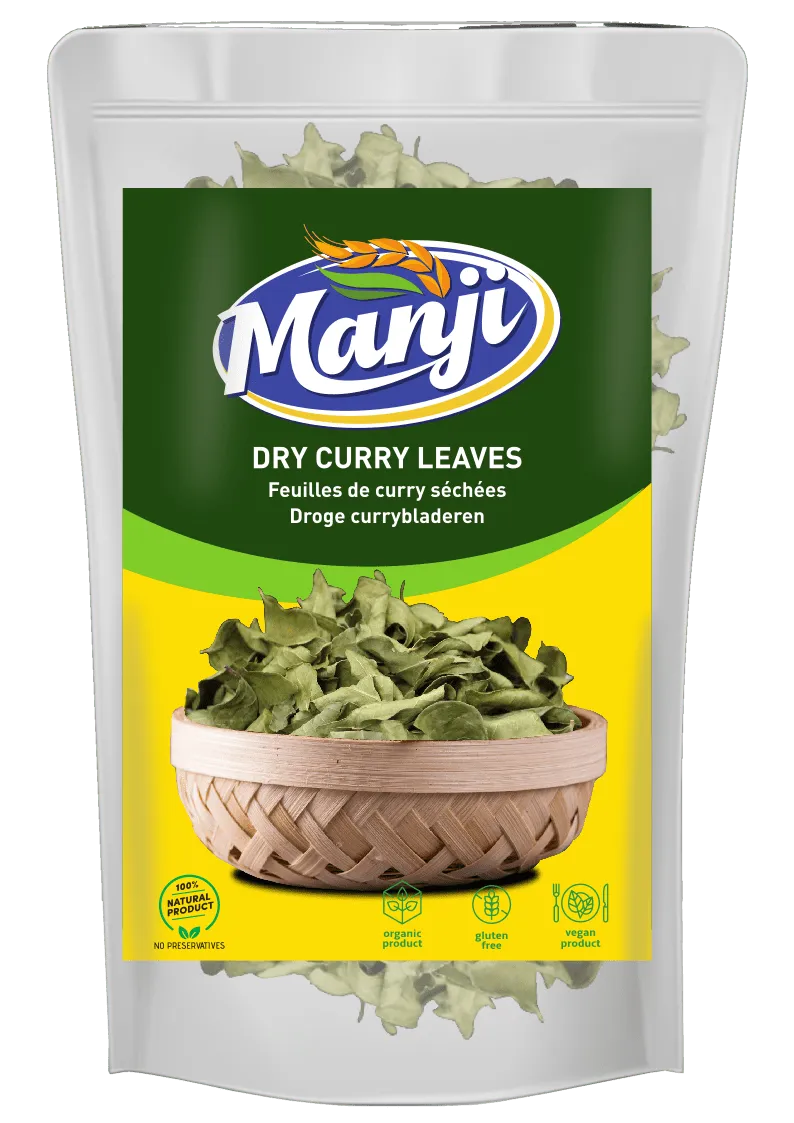 Feuilles de curry séchées Manji 20 g