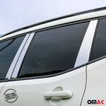 B-Säule Türsäulen Verkleidung für Ford Ecosport 2013-2024 Edelstahl Chrom 6tlg