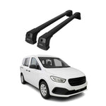 Dachträger Grundtäger für Mercedes Citan W420 2021-2026 75kg Alu Schwarz 2tlg