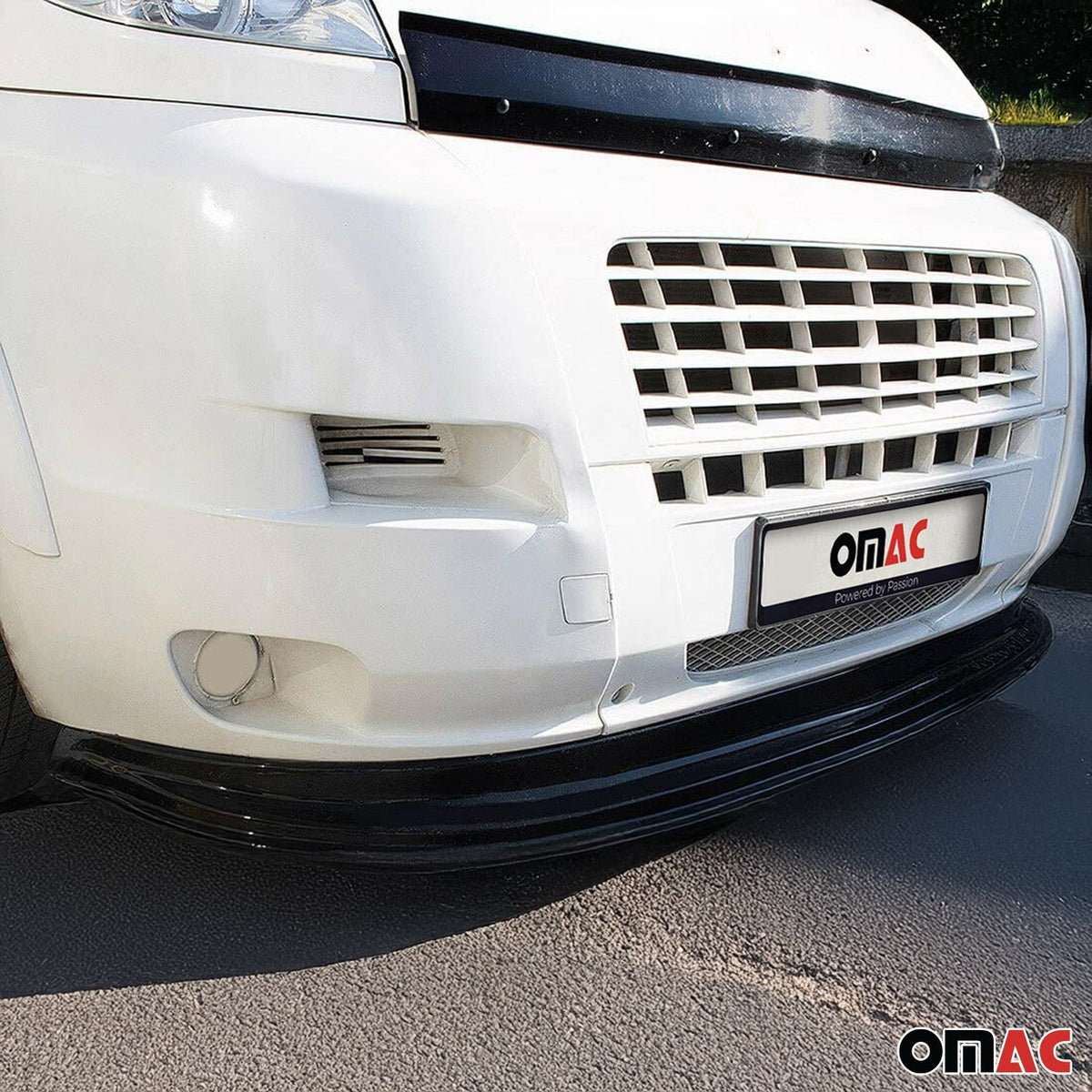 Frontspoiler Lippe Stoßstange Splitter für Citroen Jumper 2014-2026 ABS Schwarz
