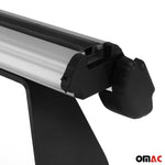 Dachträger Grundtäger für Mercedes Vito W639 2003-2014 75kg Alu Silber 2tlg