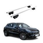 Dachträger für Porsche Macan 2014-2023 Stahl Schwarz ABE 2x
