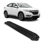 Trittbretter Seitenschweller für Honda HR-V 2015-2021 Aluminium Schwarz Silber