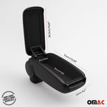 Mittelarmlehne Armlehne für Fiat Grande Punto Evo 2007-2024 PU-Leder ABS Schwarz