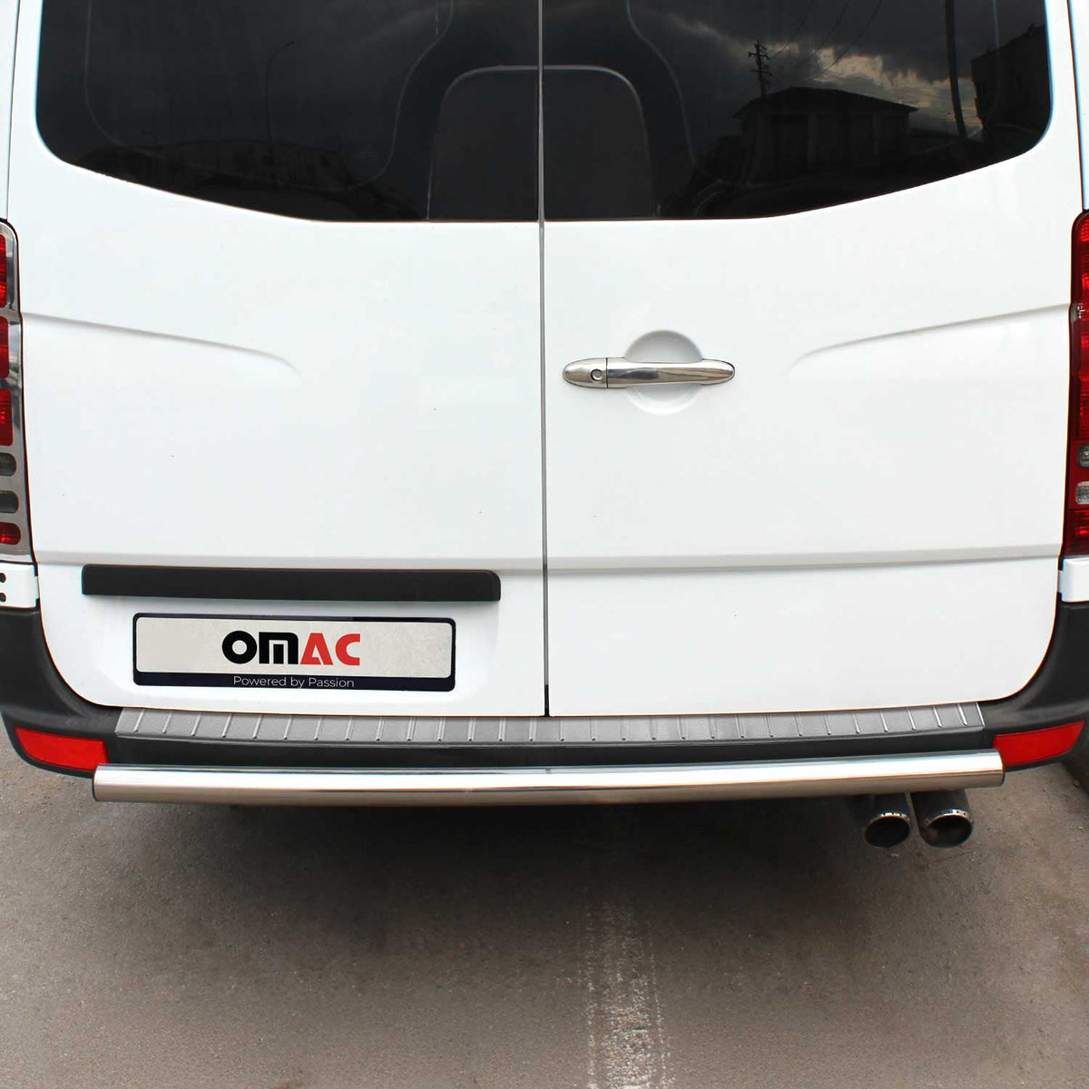 Ladekantenschutz für Mercedes Sprinter W906 / VW Crafter 2006-2018 gebürstet