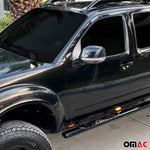 Fensterdreieck Fensterleisten für Nissan Navara D40 2005-2015 Edelstahl Chrom 2x