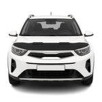 Haubenbra Steinschlagschutz Bonnet Bra für Kia Stonic 2017-2026 Schwarz Halb