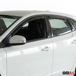 Windabweiser Regenabweiser für Suzuki SX4 2006-2014 Dunkel Acryl 4tlg