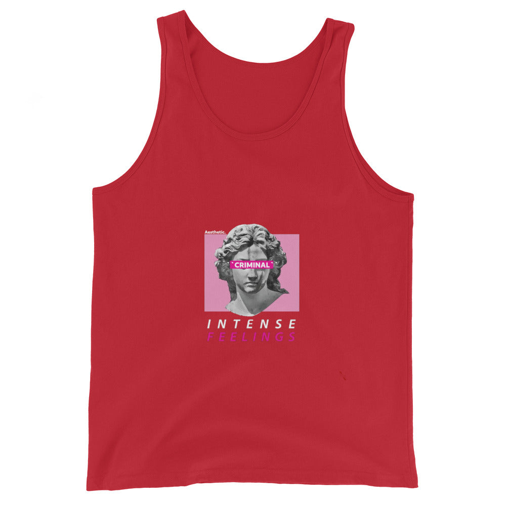Criminal Antique Graphic Tank Top Design 2