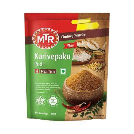 MTR Karivepaku Karam Podi 100g Namma Markt