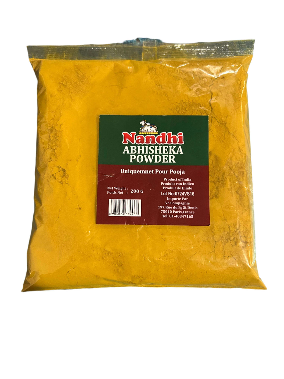 Nandhi Abhisheka Powder 200g - Namma Markt