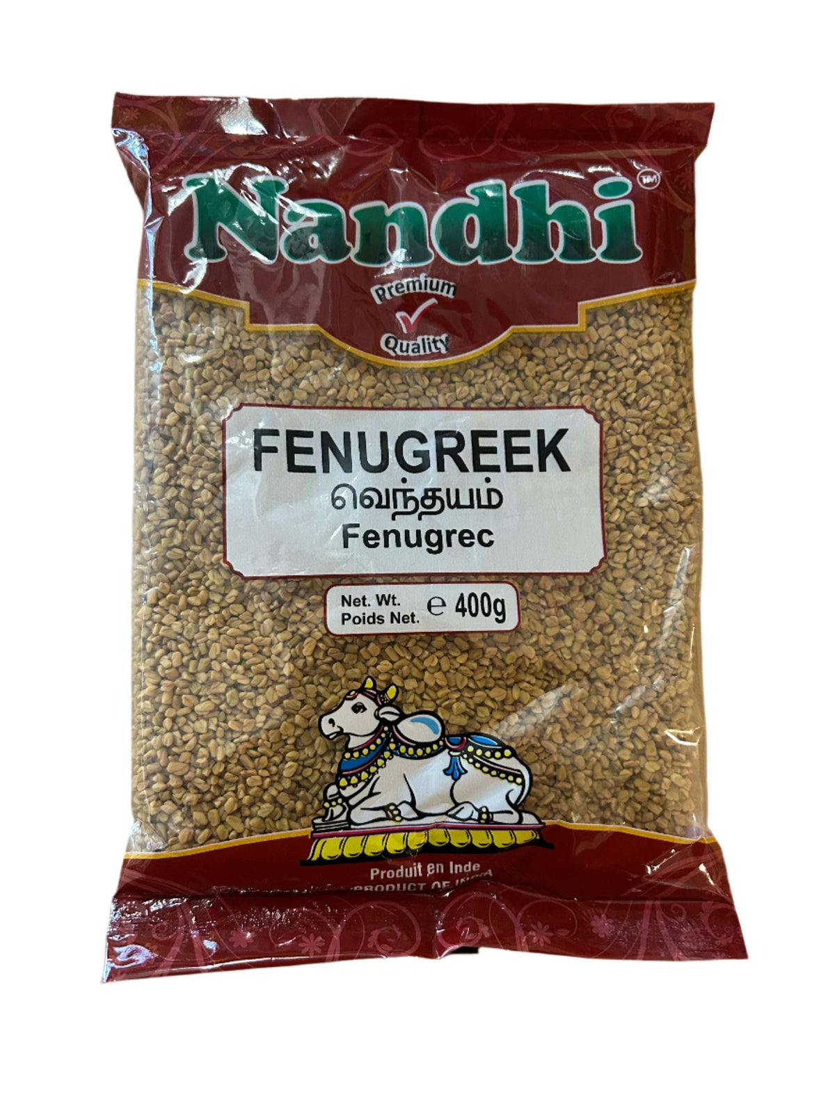 Nandhi Fenugreek 400g - Namma Markt