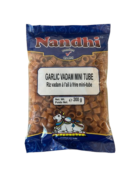 Nandhi Garlic Vadam Mini Tube 100g - Namma Markt