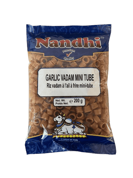 Nandhi Garlic Vadam Mini Tube 100g - Namma Markt
