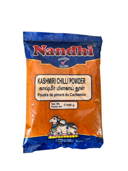Nandhi Kashmiri chilli Powder 100g - Namma Markt