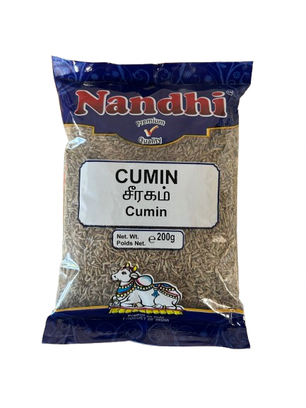 Nandhi Whole Jeera 200g - Namma Markt