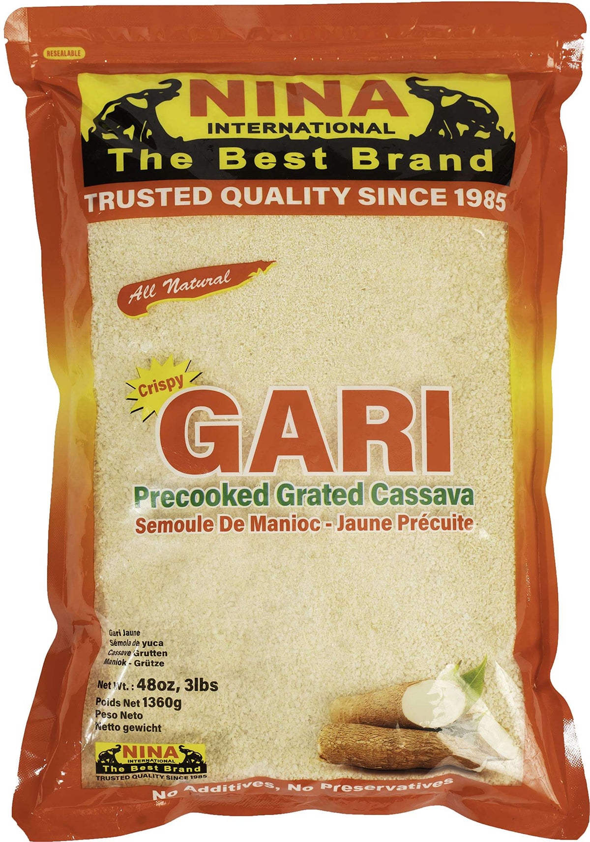 Nina White Gari 1.36kg - Namma Markt