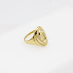 ONDINE OVAL RING GOLD
