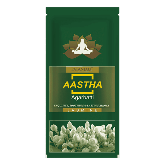Patanjali Aastha Agarbatti - Jasmine 18stk - Namma Markt