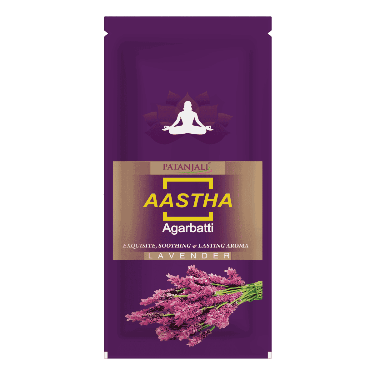 Patanjali Aastha Agarbatti Lavender 18 Sticks - Namma Markt
