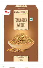Patanjali Fenugreek Whole 100g - Namma Markt