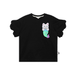 Mermaid Cat Plush Doll Tee