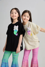 Mermaid Cat Plush Doll Tee