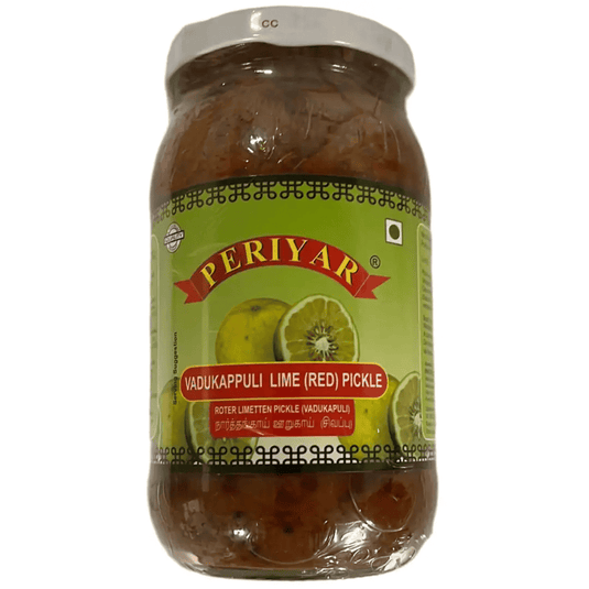 Periyar Vadukappuli Lime (red) Pickle 400g - Namma Markt