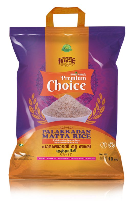 Premium Choice Palakkadan Matta Rice- Thondi 10kg - Namma Markt
