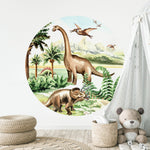 Wandtattoo Kinderzimmer Dino Design