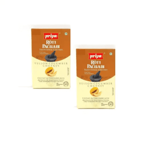 Priya Yellow Cucumber Chutney 100g x2 - Namma Markt